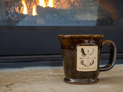 Four Antlers Coffee Mug