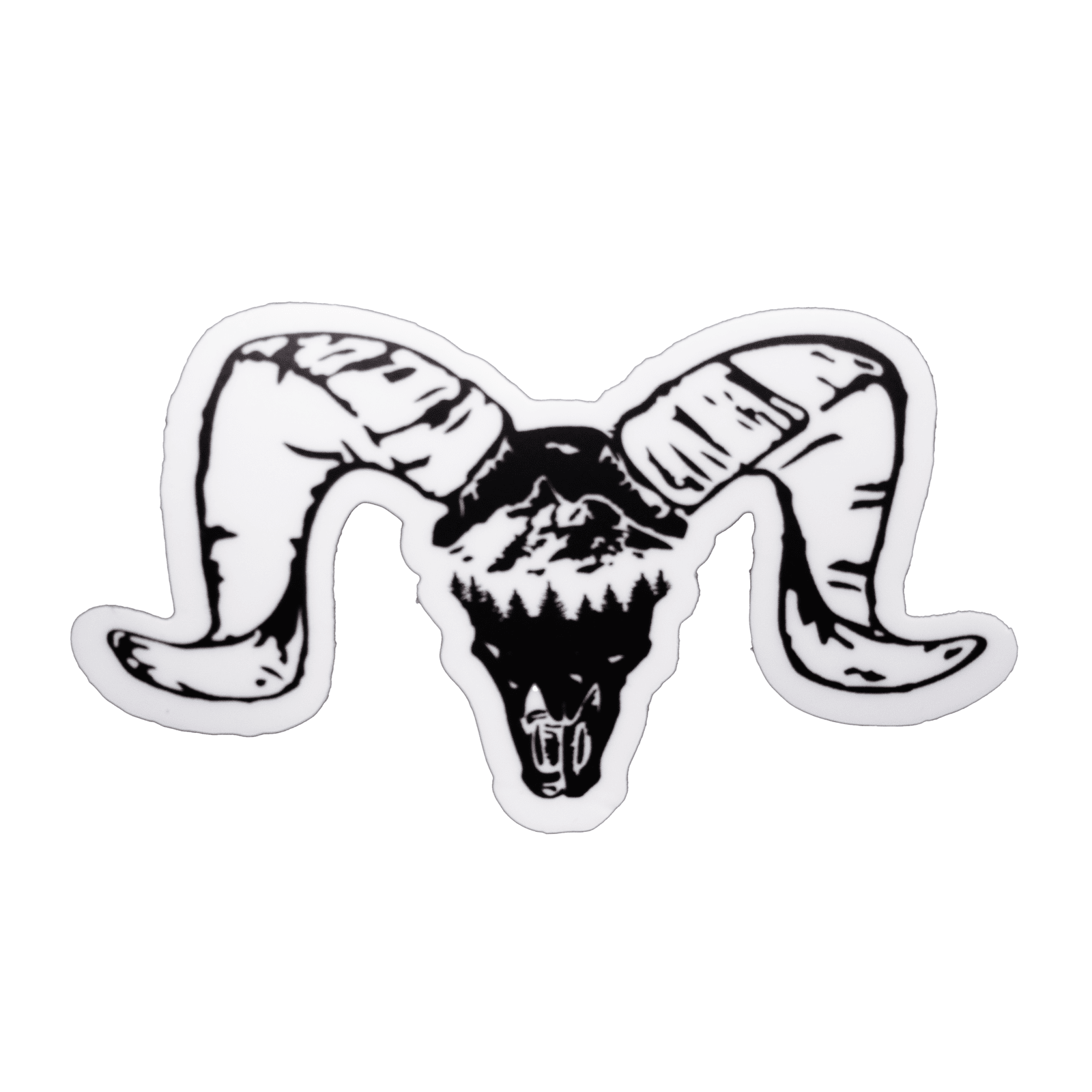 Ram Skull Sticker