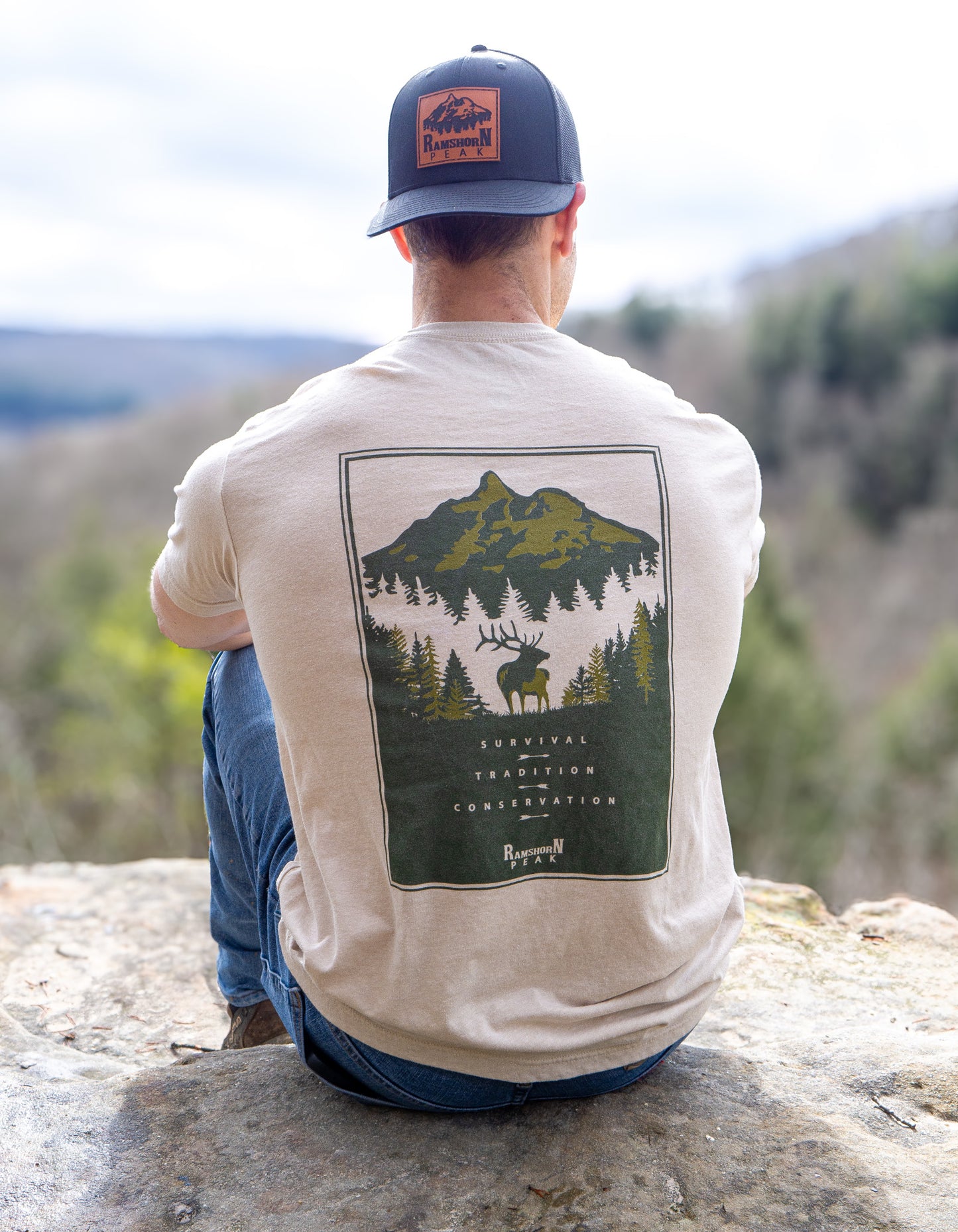 Survival-Tradition-Conservation Tee