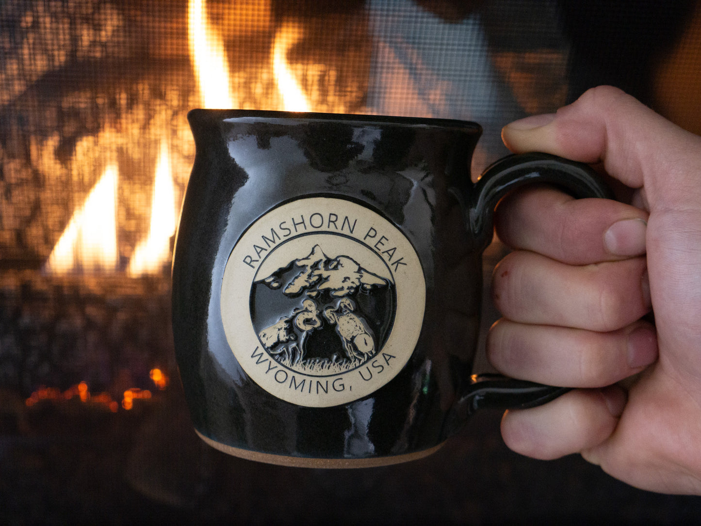 Ram Fight Coffee Mug